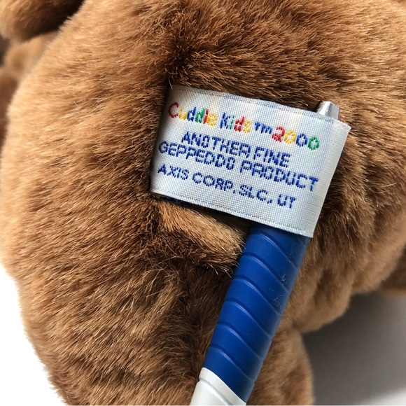 Vintage Geppeddo "Russell Reindeer" Porcelain Doll NWT Children’s Toy 2000 - Picture 9 of 9